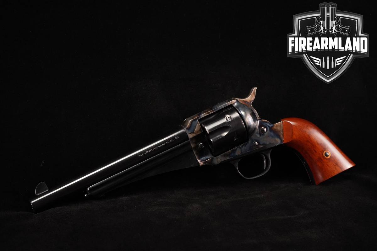 A Uberti 1875 Outlaw Repro 45 Colt 7.5" Case Hardened/Blued A-Uberti DA/SA