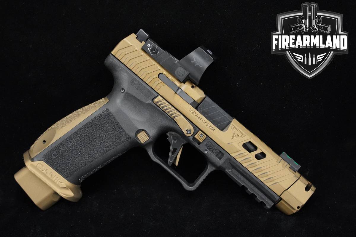 Canik TTI Combat 9mm 4.75" Burnt Bronze Cerakote Canik-TTI Combat +ORIG BOX