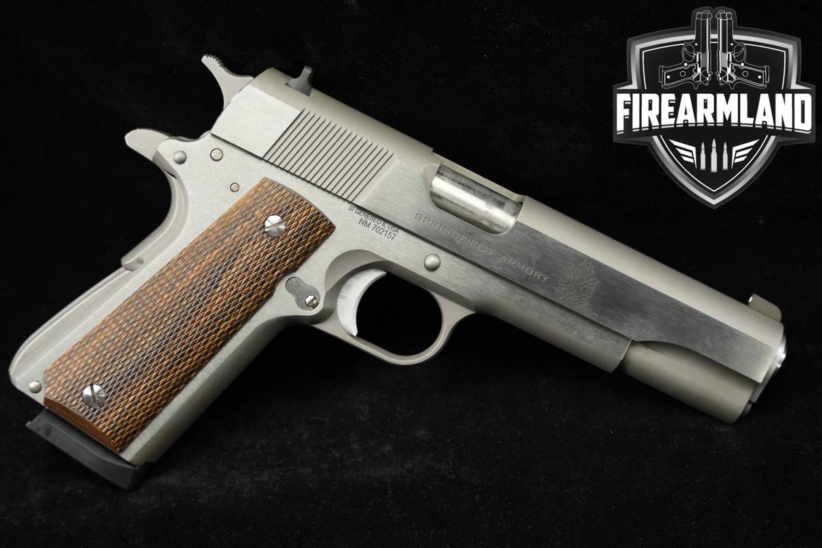 Springfield Armory 1911 Mil-Spec 45-ACP 5" Stainless +5 MAGS