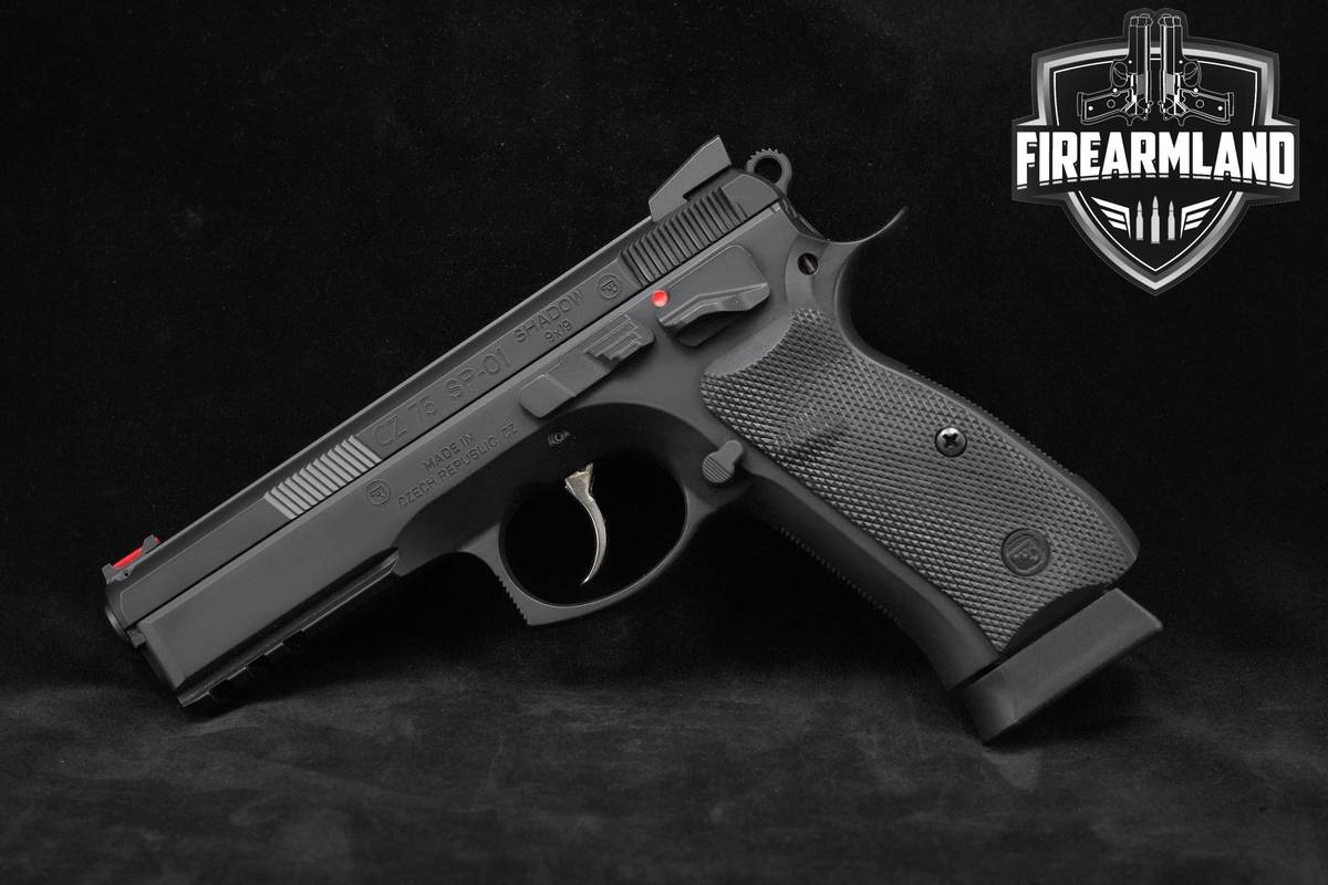 CZ CZ-75 SP-01 Shadow 9mm 4.5" CZ-75 SP01 Shadow +3 MAGS & ORIG CASE
