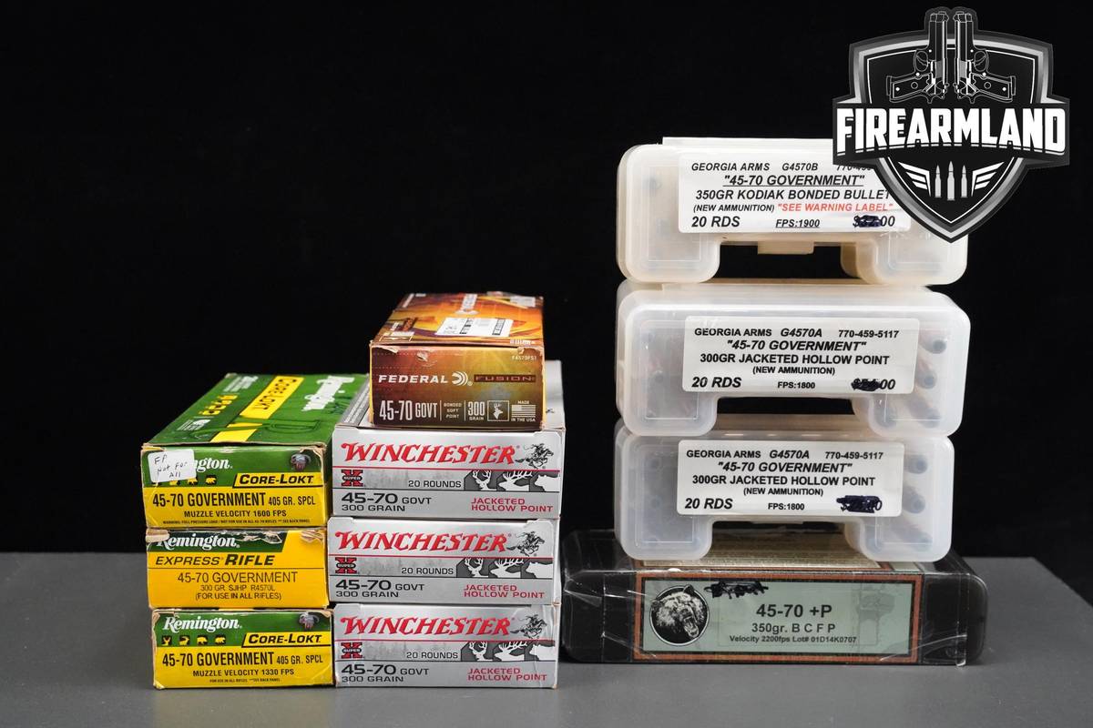 45-70 GOVT Ammo 45-70-GOVT Ammunition 220 ROUNDS