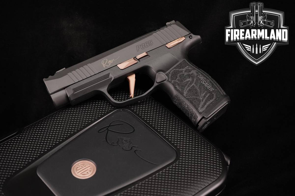 Sig Sauer P365XL Rose 9mm 3.1" Nitron P 365 XL +2 MAGS & ORIG CASE