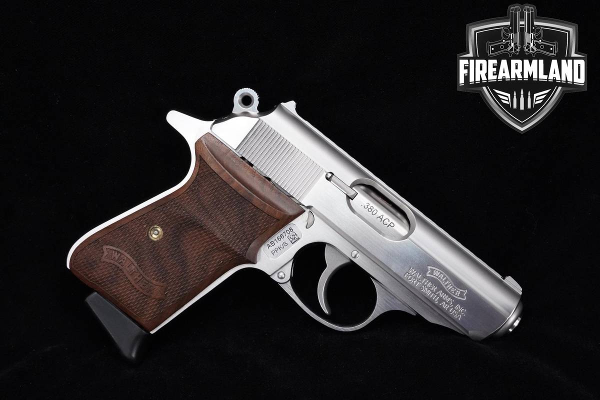 Walther PPK/S 380 ACP Stainless Walther PPK-S PPKS PPK/S +2 MAGS & ORIG BOX