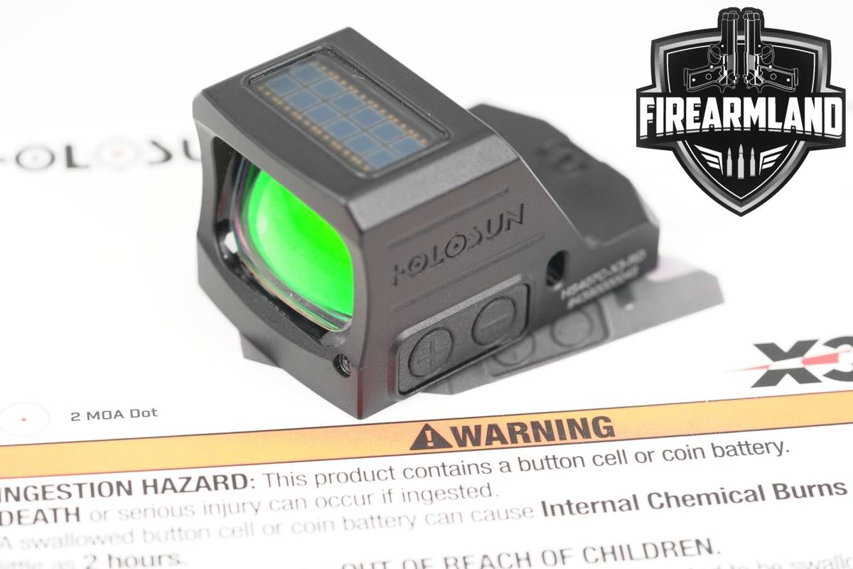 Holosun HS407C-X3-RD 2 MOA Red Dot Sight HS 407C +ORIG BOX