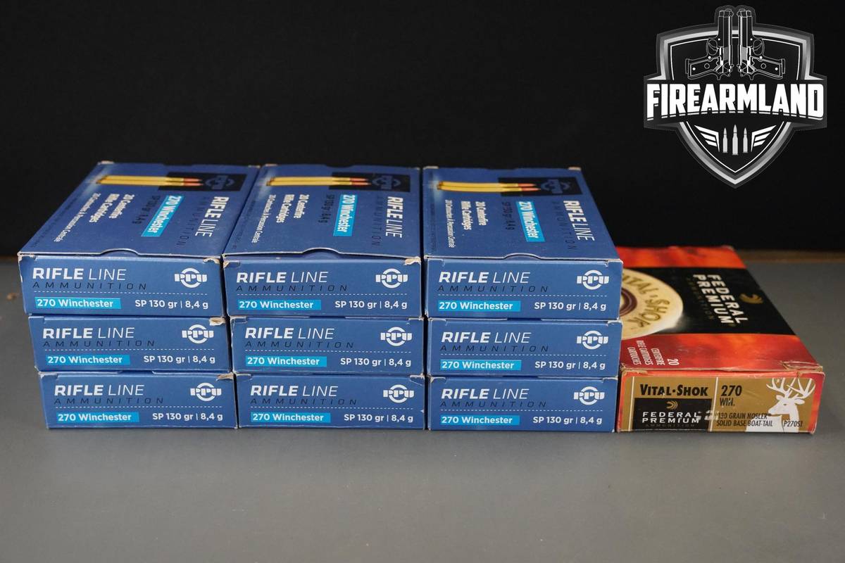 200 ROUNDS! 270 Win Ammo 270-Win Ammunition