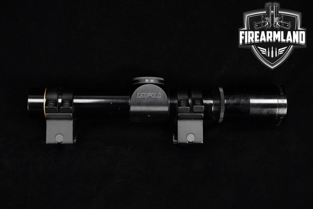 1986 Leupold M8-2X E.E.R. Pistol/Scout Scope 2x20mm Duplex Reticle Leupold