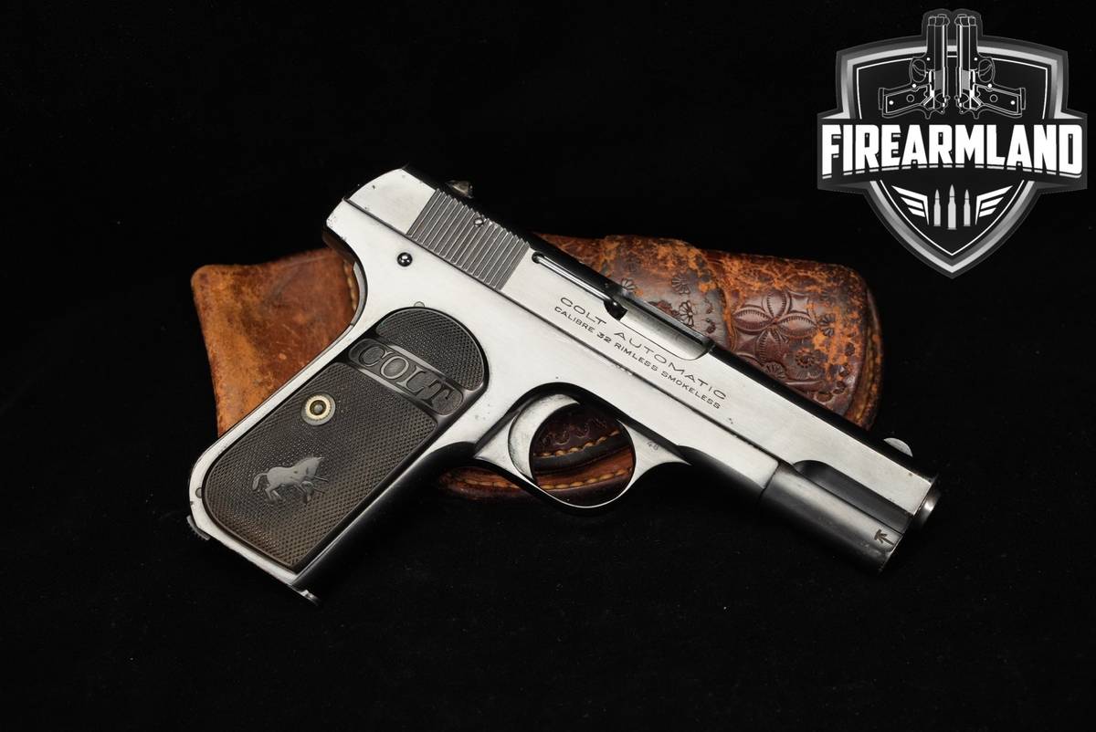 1924 Colt Model 1903 Pocket Hammerless Type III 32 ACP M1903 +HOLSTER