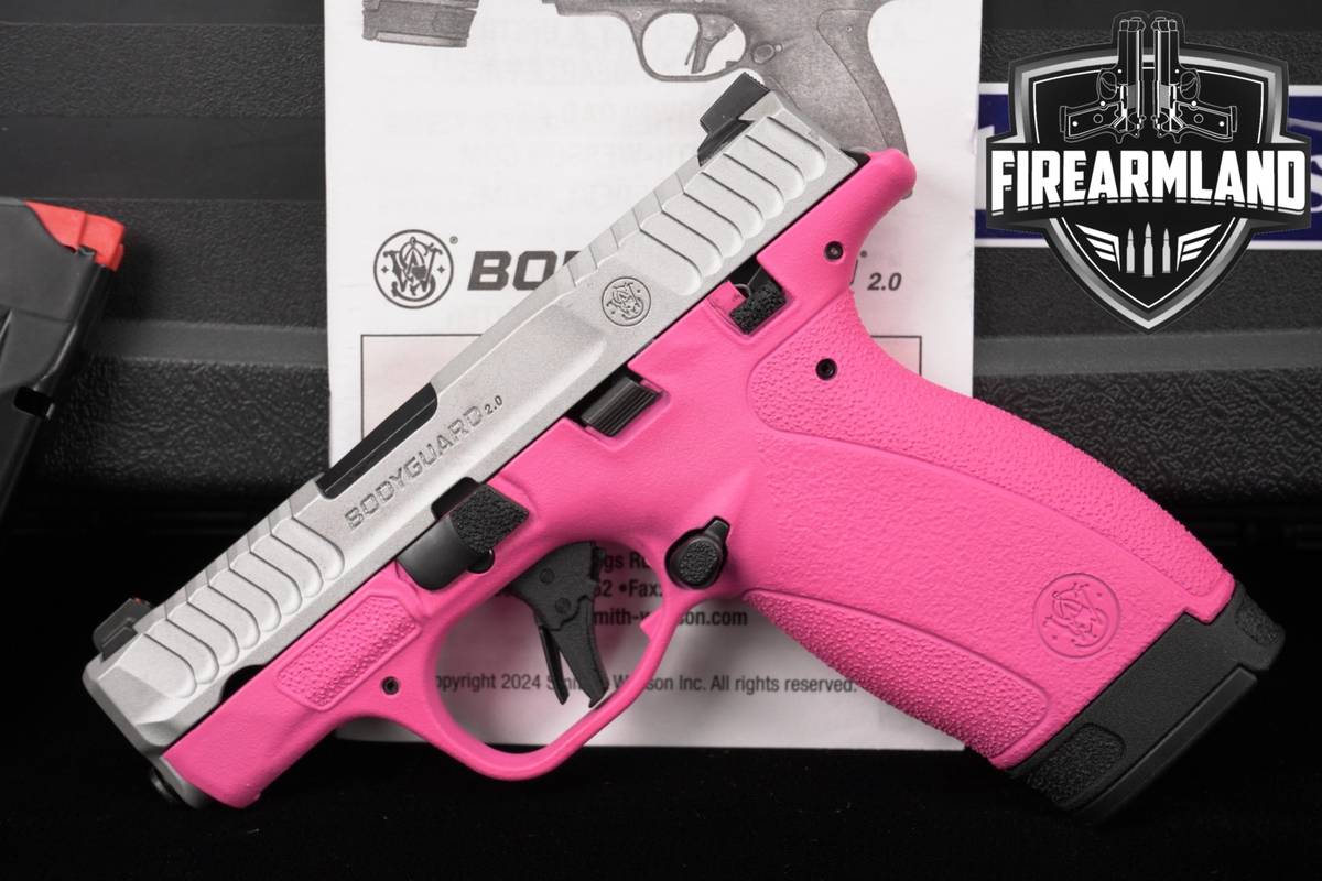 Smith & Wesson Bodyguard 2.0 TS 380 ACP S&W BG380 PINK +2 MAGS & ORIG CASE