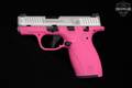 Smith & Wesson (S&W) Bodyguard 2.0 TS .380 ACP Two-Tone Stainless & Pink in Very Good Condition Image 3