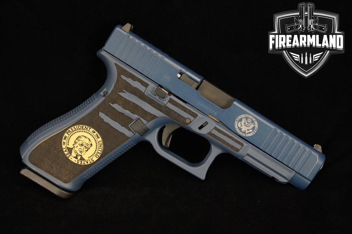 LIKE-NEW Glock 47 MOS President Trump 9mm Glock-47 G47 America First TRUMP