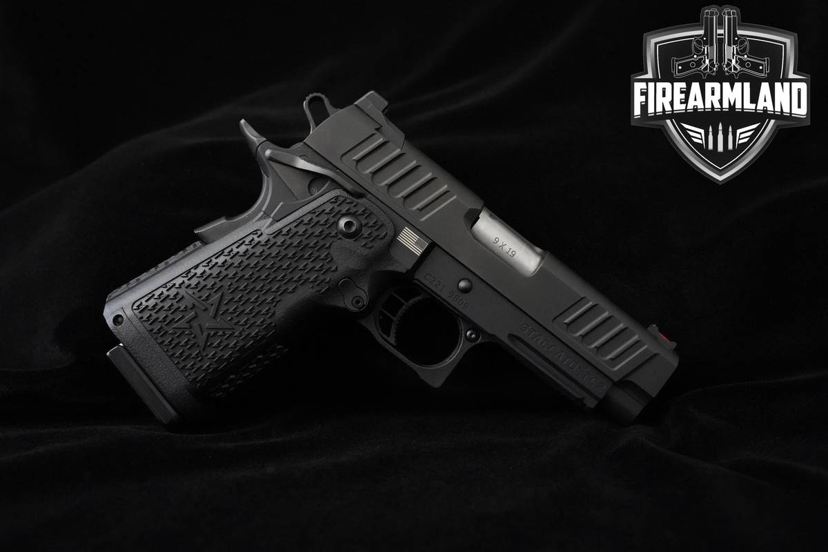 Staccato (STI) C2 Aluminum Frame 9mm 1911 3.9" C2 1911 +ORIG CASE