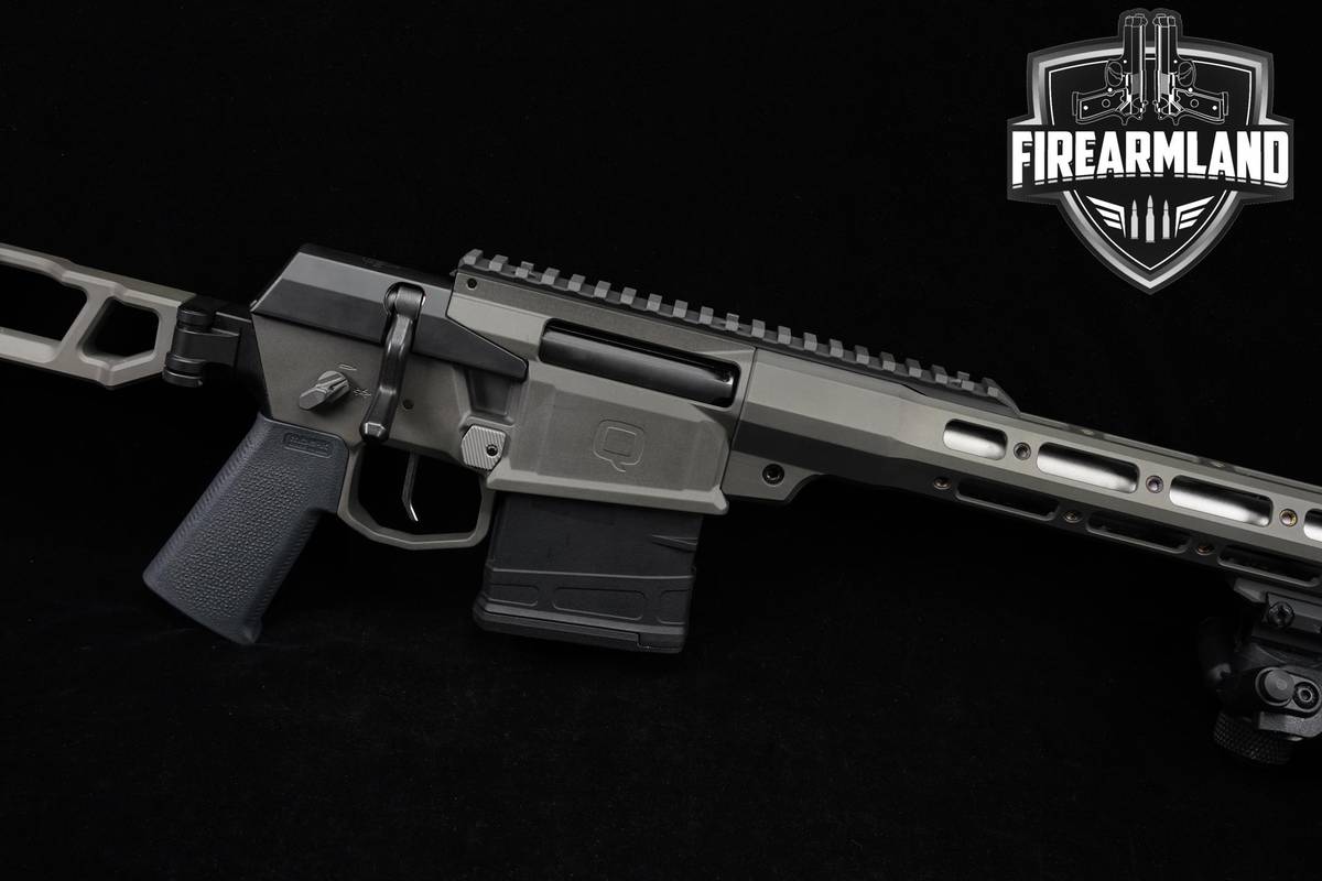 COMPACT GAT Q The Fix Pistol 8.6 Blackout 11.25" Clear Anodized & Black