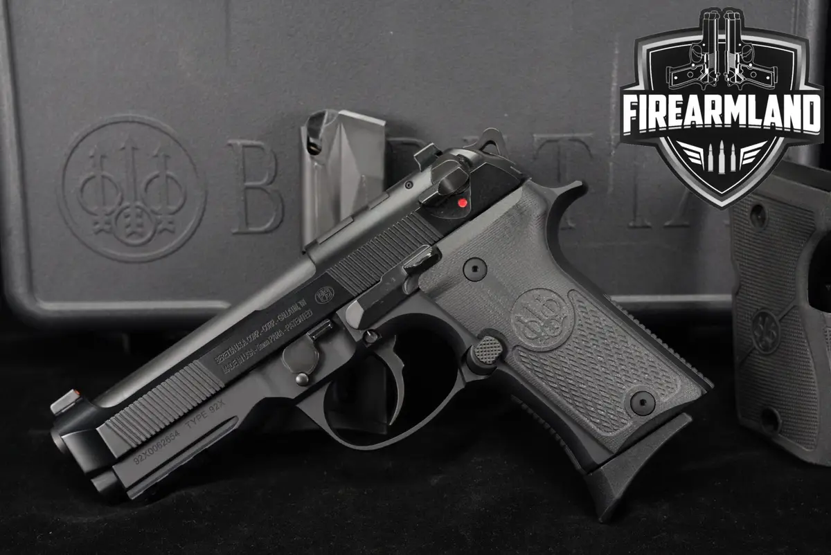 Beretta 92X RDO Compact 9mm 4.25" 92 X +2 MAGS, ORIG CASE