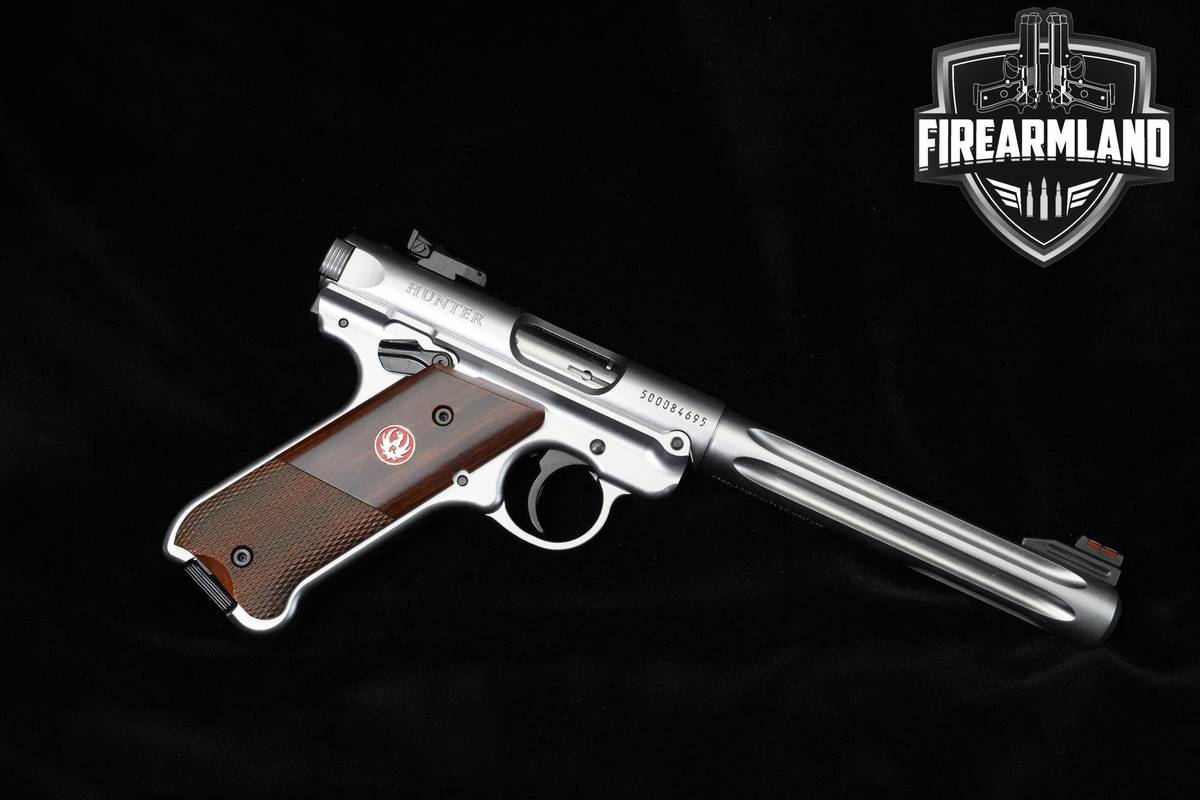 Ruger Mark IV Hunter 22LR 6.88" Stainless Steel Ruger-Mark IV Mk-4 +2 MAGS