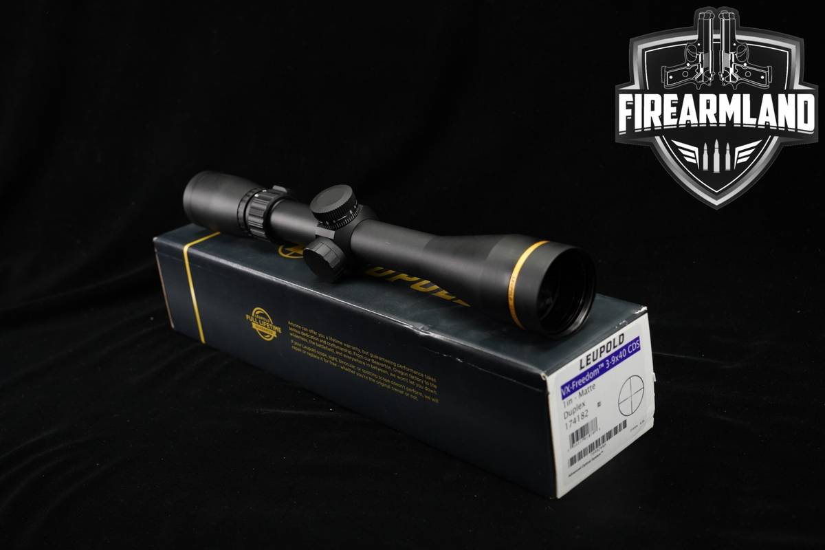 Leupold VX-Freedom 3-9x40 CDS Duplex Reticle 1-Inch Tube Size MOA SFP Scope