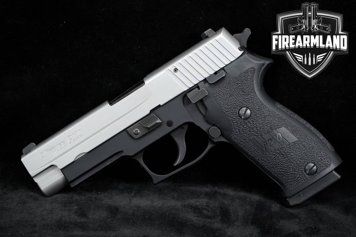 2011 Sig Sauer P220R Two-Tone 45 ACP 4.4" P-220 P220 +4 MAGS & ORIG CASE