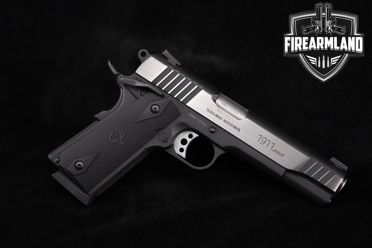 GOVERNMENT Taurus PT1911 Dual Tone 45-ACP PT-1911-A1 5" +2-MAGS & ORIG-BOX