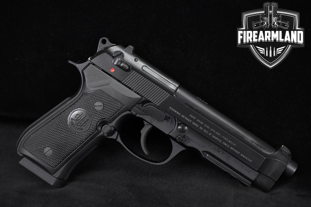 DUTY Beretta 96A1 Type-F 40 S&W 4.9" 96-A1 +3 MAGS & ORIG CASE