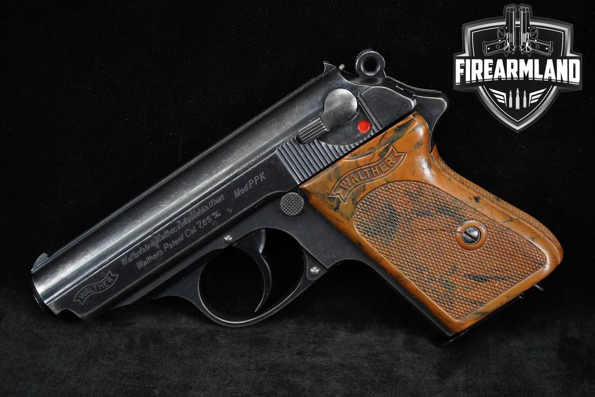 PRE-WAR Walther PPK 32 ACP 3.3" Blued +2 MAGS