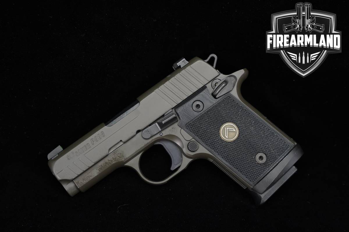 Sig Sauer P938 Legion 9mm 3" Gray P-938 Micro-1911 +3 MAGS