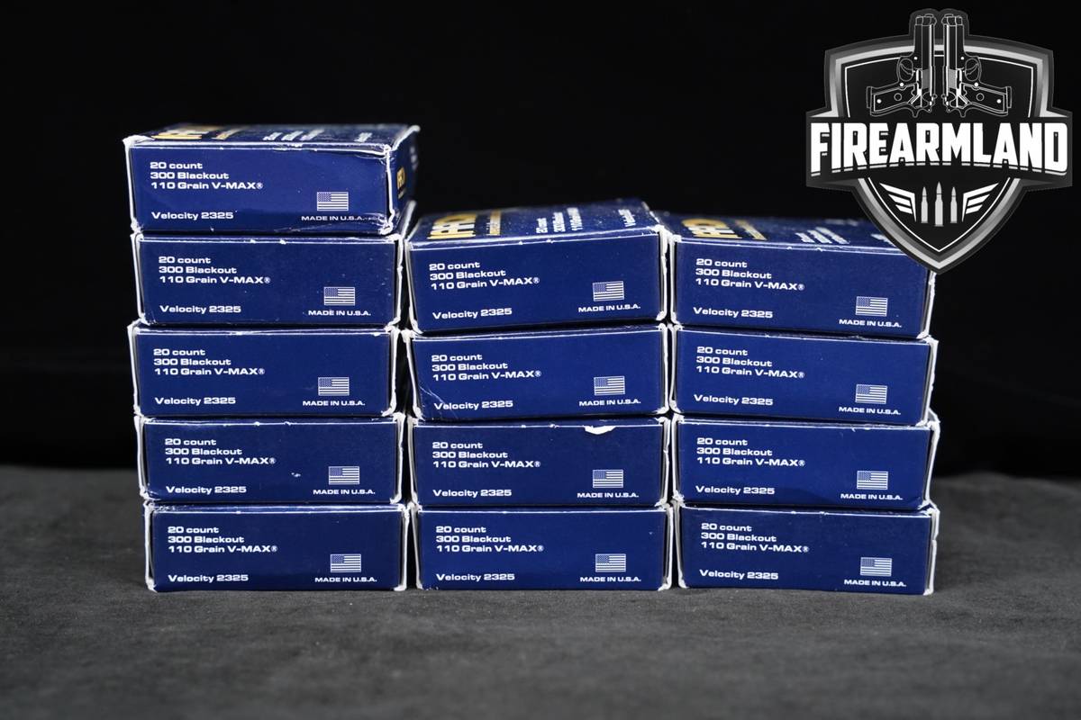 260 RDS! 300 Blackout Ammo BLK-AAC Ammunition