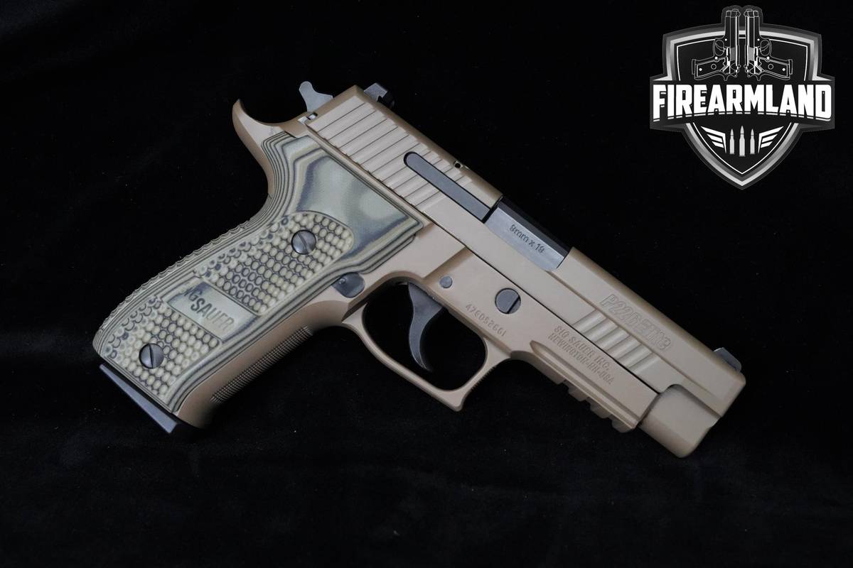 Sig Sauer P226 Elite Scorpion CA Compliant 9mm 4.4" FDE Sig-Sauer ORIG CASE