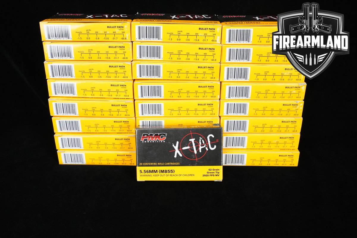 5.56 NATO Ammo 556x45 Ammunition 500 ROUNDS