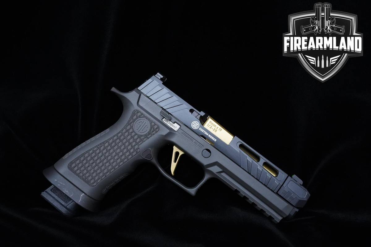 Sig Sauer P320 Spectre Comp Custom Works 9mm 4.6" Two-Tone Sig 3 Sauer MAGS