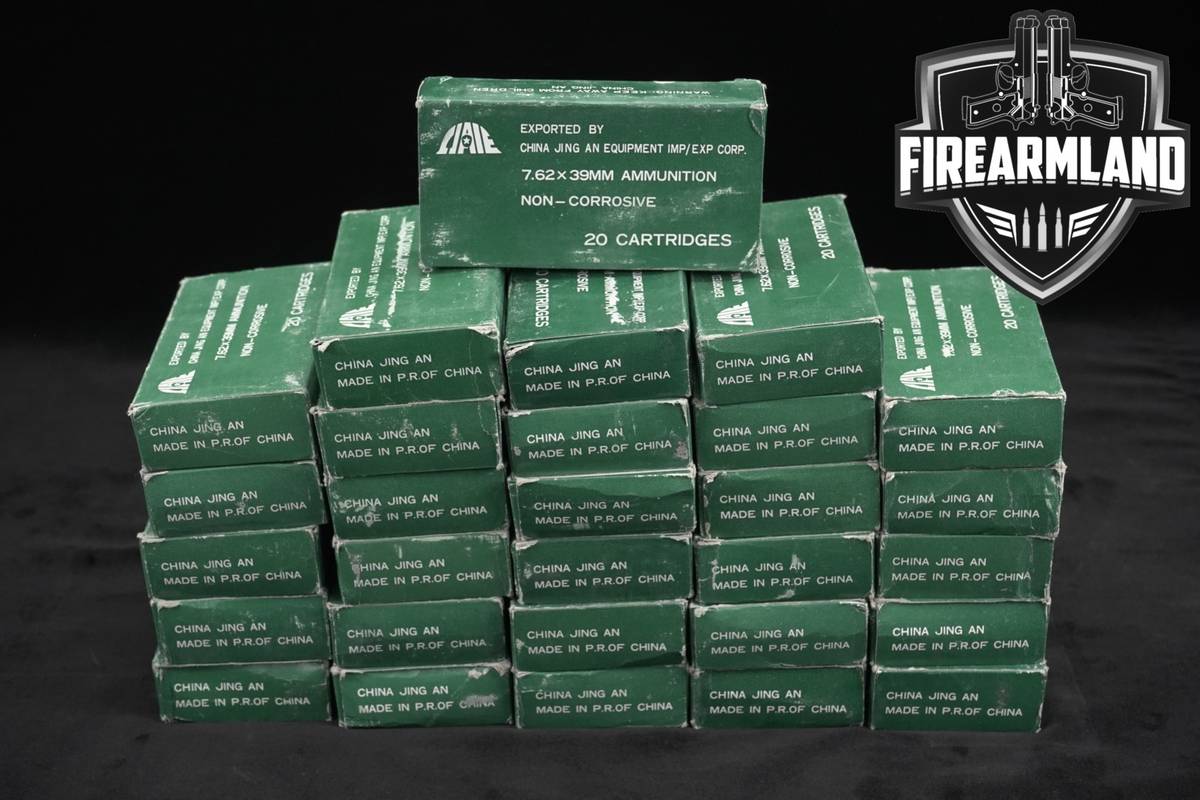 580 RDS! 7.62x39 Ammo 762 Ammunition