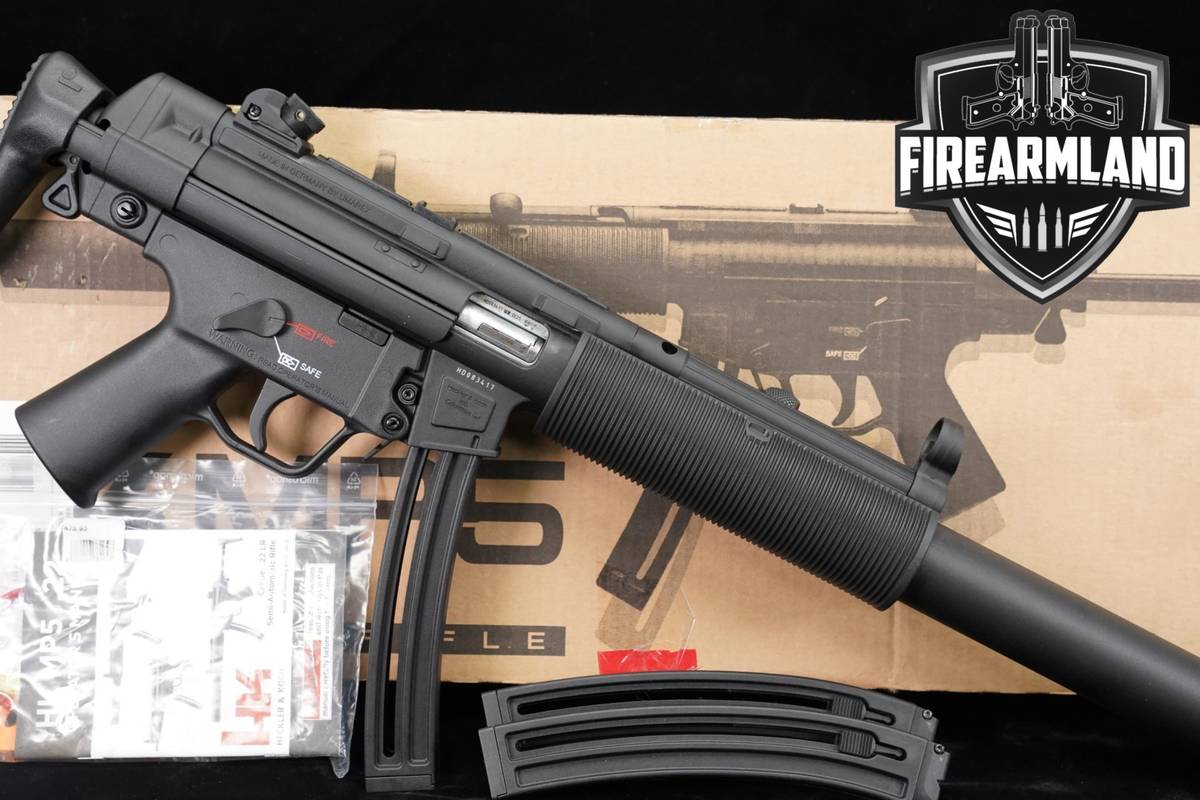 Umarex MP5 22 LR Rifle SD 22LR 16" FAUX SUPP SHROUD +3 MAGS & ORIG BOX