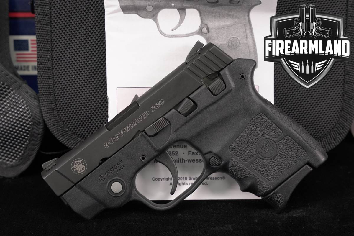 Smith & Wesson Bodyguard 380 S&W Insight LASER 380ACP BG380 +ORIG BOX