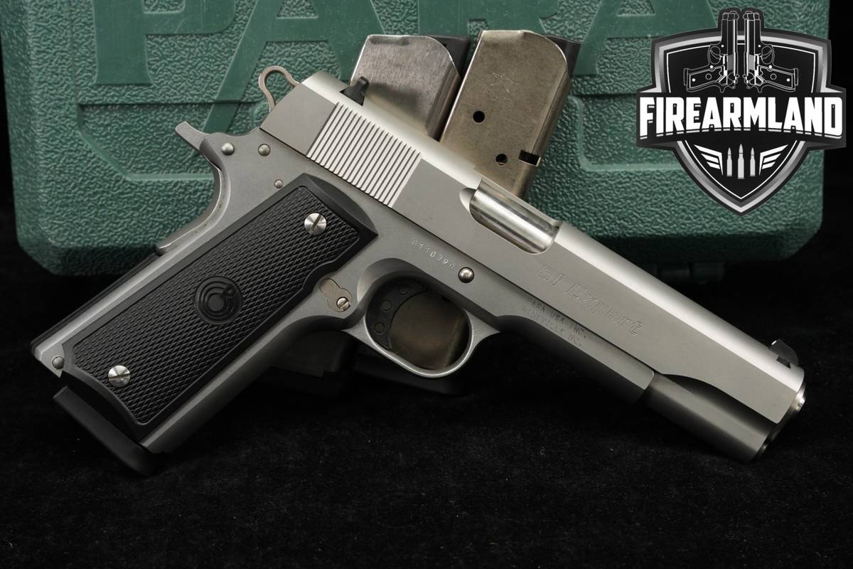 Para Ordnance GI Expert Stainless 45 ACP 1911 5' +3 MAGS & ORIG CASE