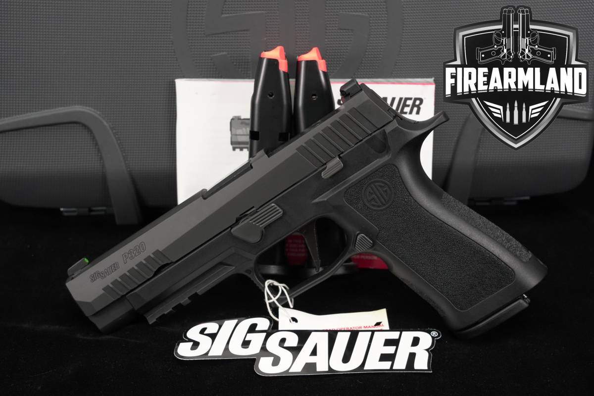 Sig Sauer P320 XFULL XSeries Optics‑Ready 9mm 4.7" P 320 +3 MAGS, OG CASE