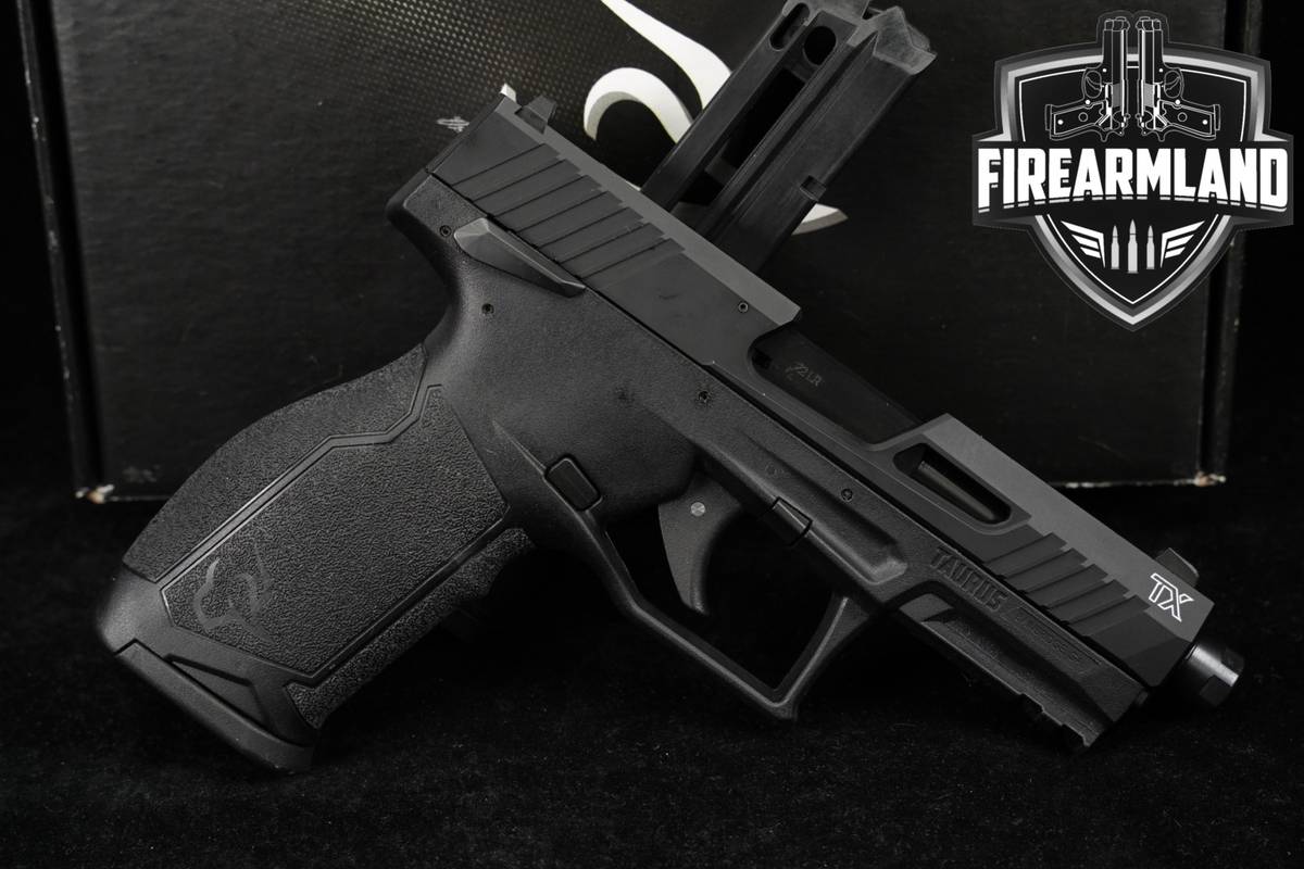 Taurus TX22 22LR 4.5" TX 22 THREADED +2 MAGS & ORIG BOX