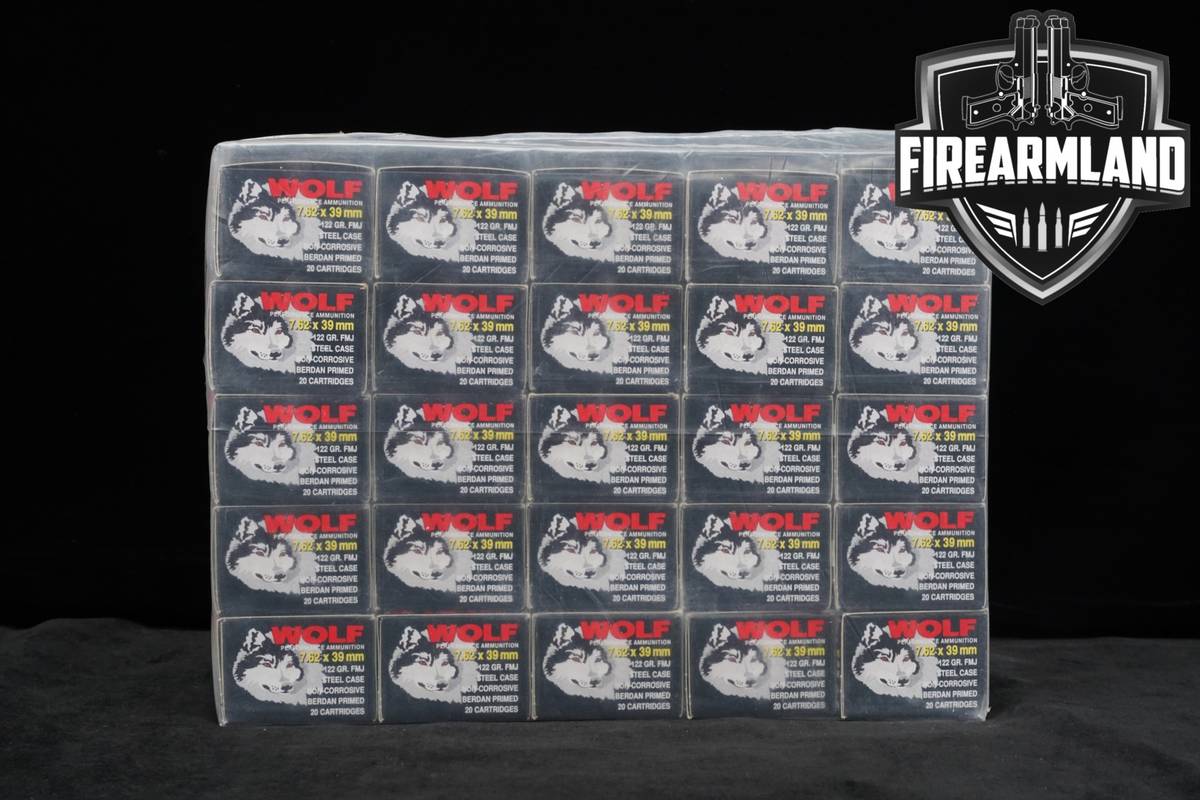 500 RDS! 7.62x39 Ammo 762 Ammunition
