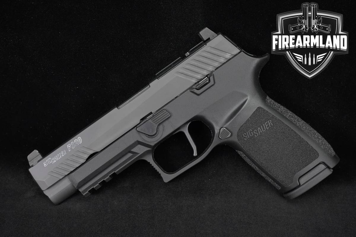 Sig Sauer P320 Full-Size RX 9mm 4.7" P-320 Optic-Ready +2 MAGS & ORIG CASE