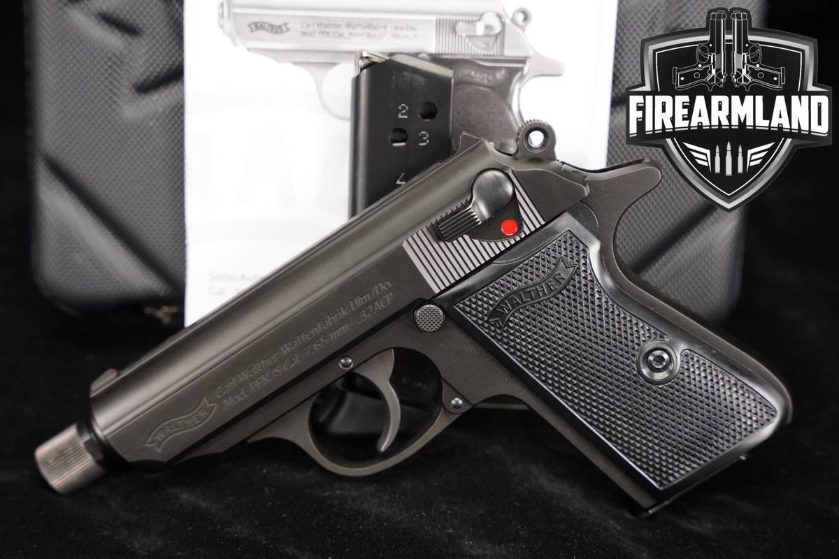Walther PPK/S SD 32 ACP 3.3" PPKS +2 MAGS & ORIG CASE
