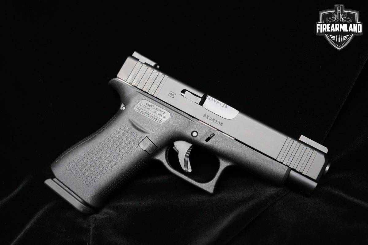 MINT Glock 48 SLIMLINE 4" 9mm Pistol Glock TFX PRO Black 48 9 mm 10rd G48
