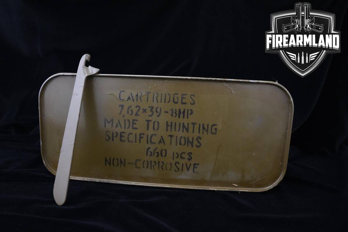 7.62x39 Ammo 762x39 Spam Can Ammo 660 ROUNDS