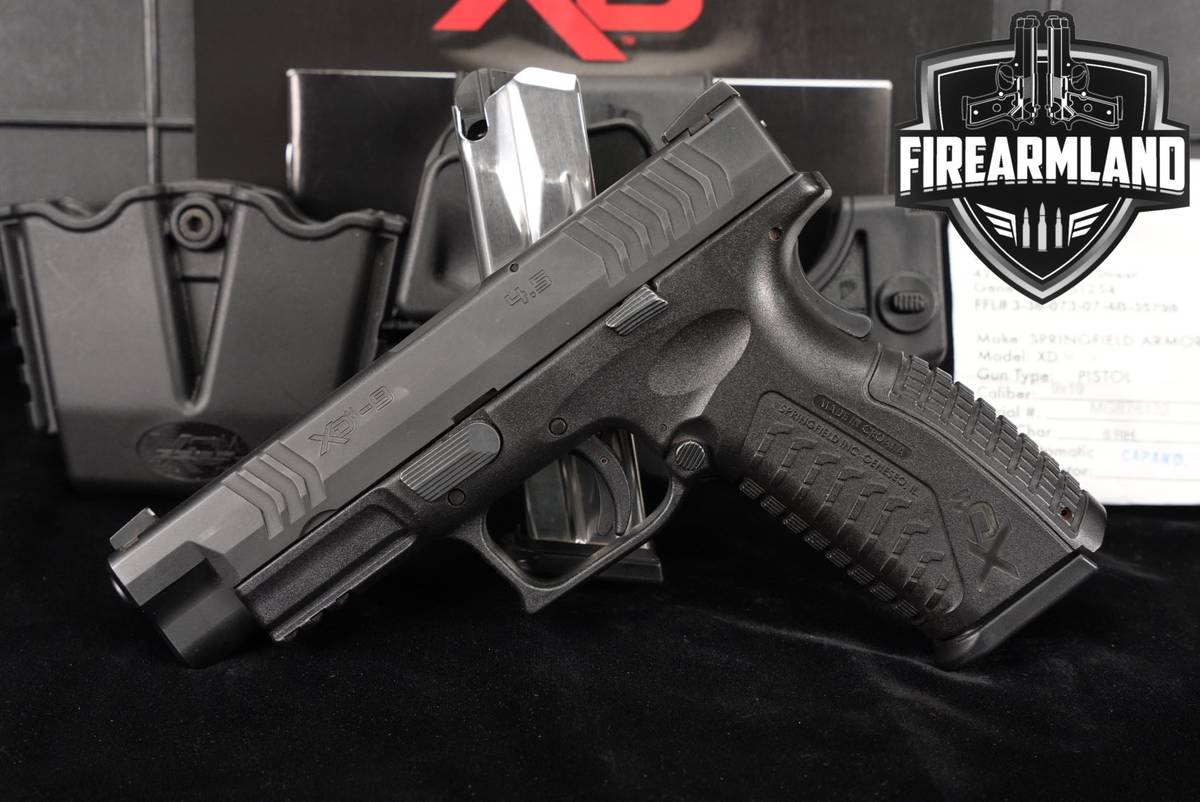 Springfield Armory XD(M) 9mm 4.5" XDM9 CROATIA +2 MAGS, ORIG CASE & HOLSTER