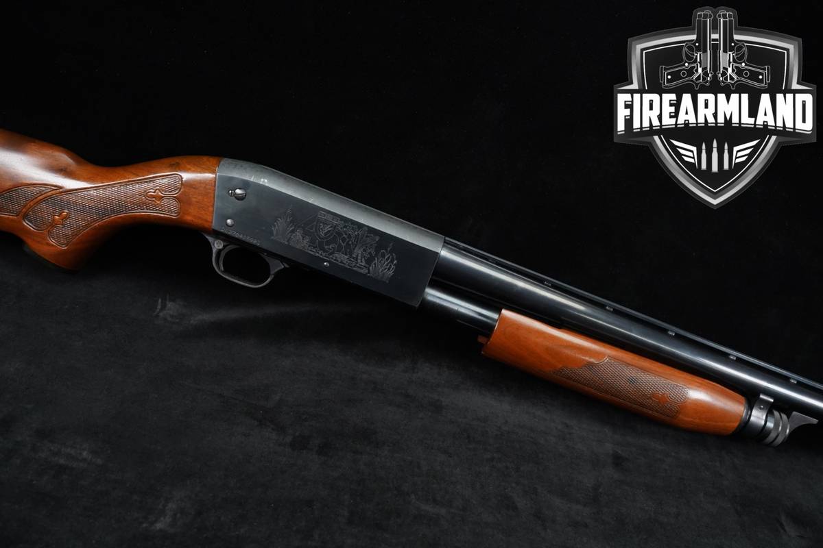 ENGRAVED 1977 Ithaca Model 37 Featherlight Ducks Unlimited Commemorative