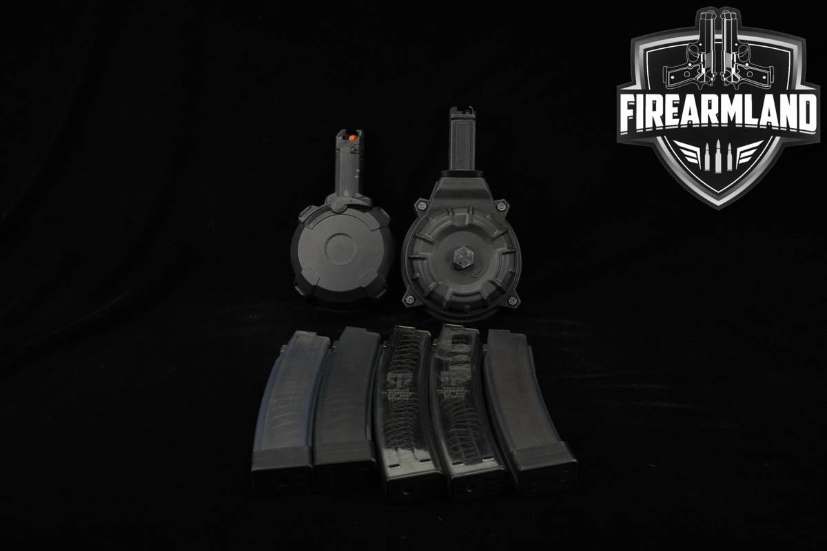 MAGAZINE LOT! CZ Scorpion Drum Magazines And EVO 3 Mags