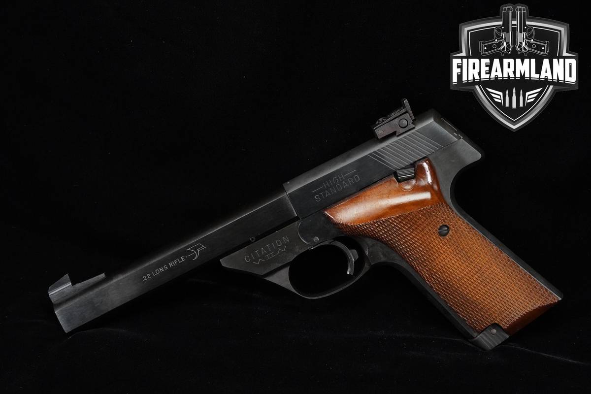 High Standard Citation II SH Series 22LR 5.5" Blued