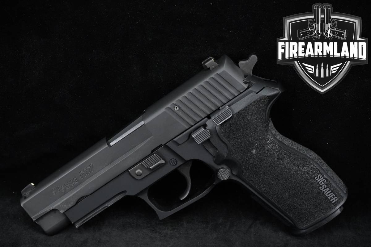 Sig Sauer P227 Full-Size 45 ACP 4.4" P 227 +3 MAGS, ORIG CASE & HOLSTER