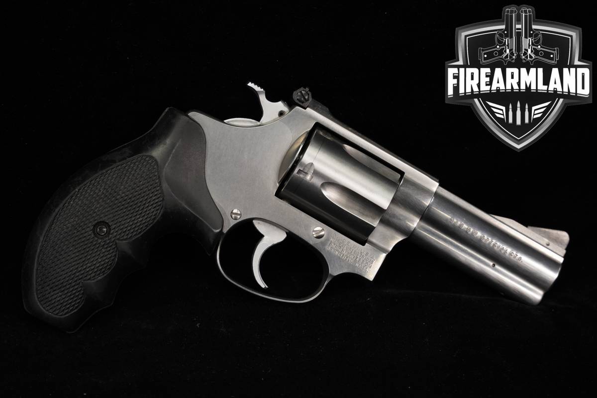 SCARCE Smith & Wesson Model 60-4 38 Special S&W 3" Satin Stainless DA/SA