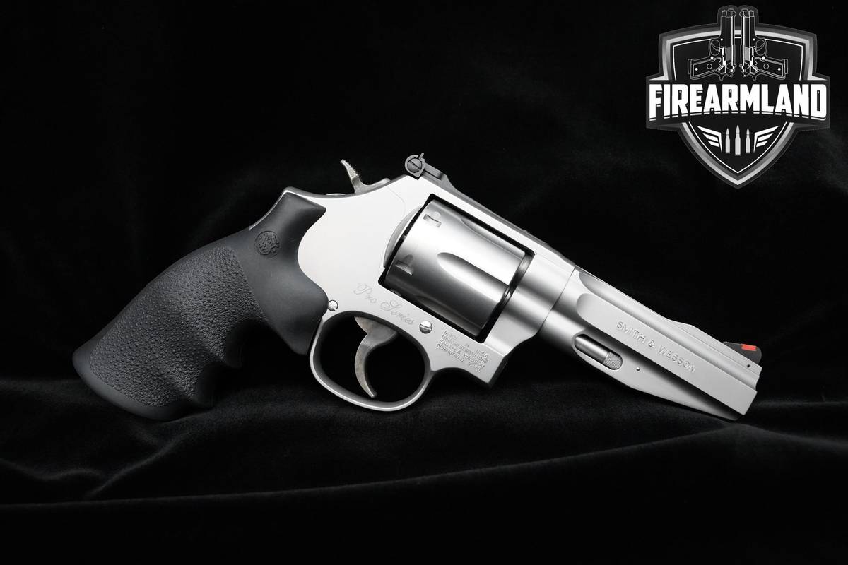Smith & Wesson 686-6 SSR Pro Series 357 Magnum S&W ORIG CASE + GRIPS