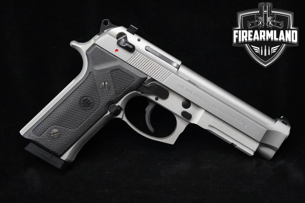 Beretta Model 92FS Vertec Inox 9mm Inox Beretta 92FS Inox 92-FS +4 MAGS