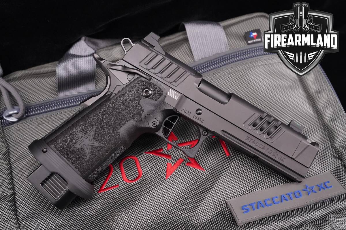 Staccato STI XC 2011 9mm 4.8" Black DLC 1911 +3 MAGS & ORIG CASE