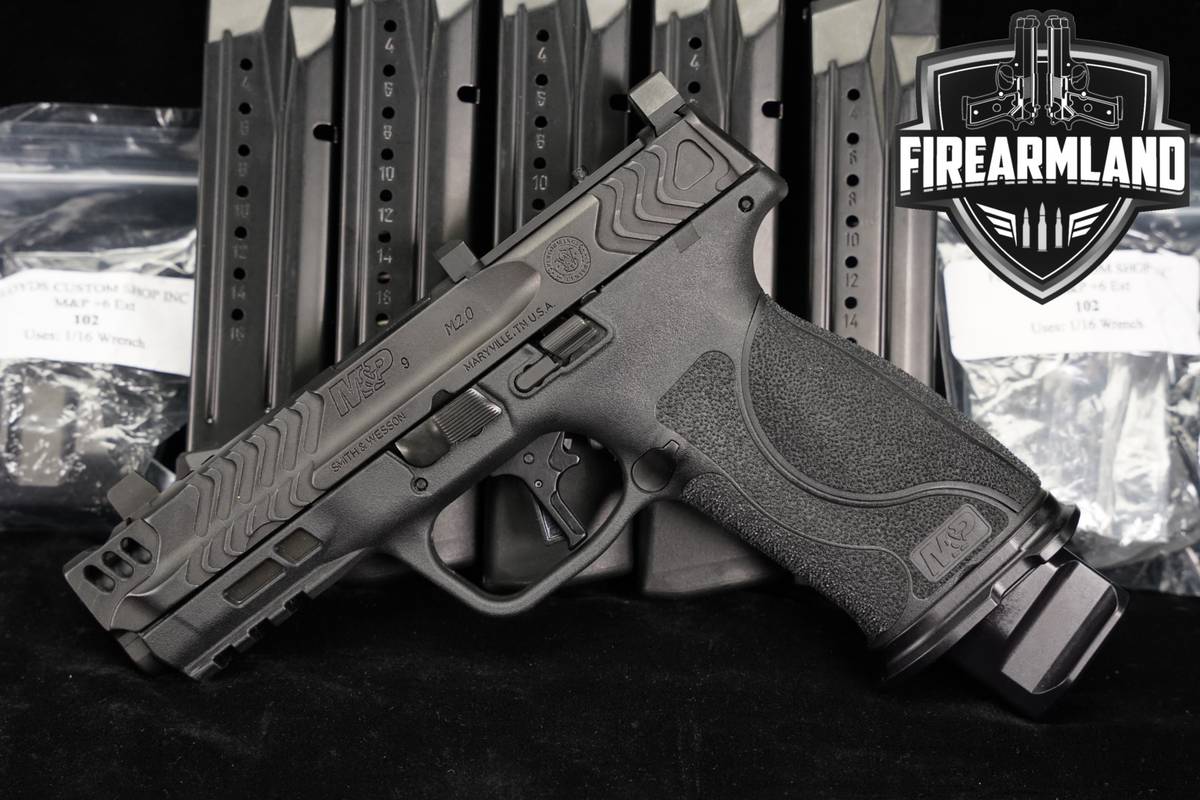 Smith & Wesson M&P 9 M2.0 Optics-Ready S&W M&P9 9mm PORT +6 MAGS