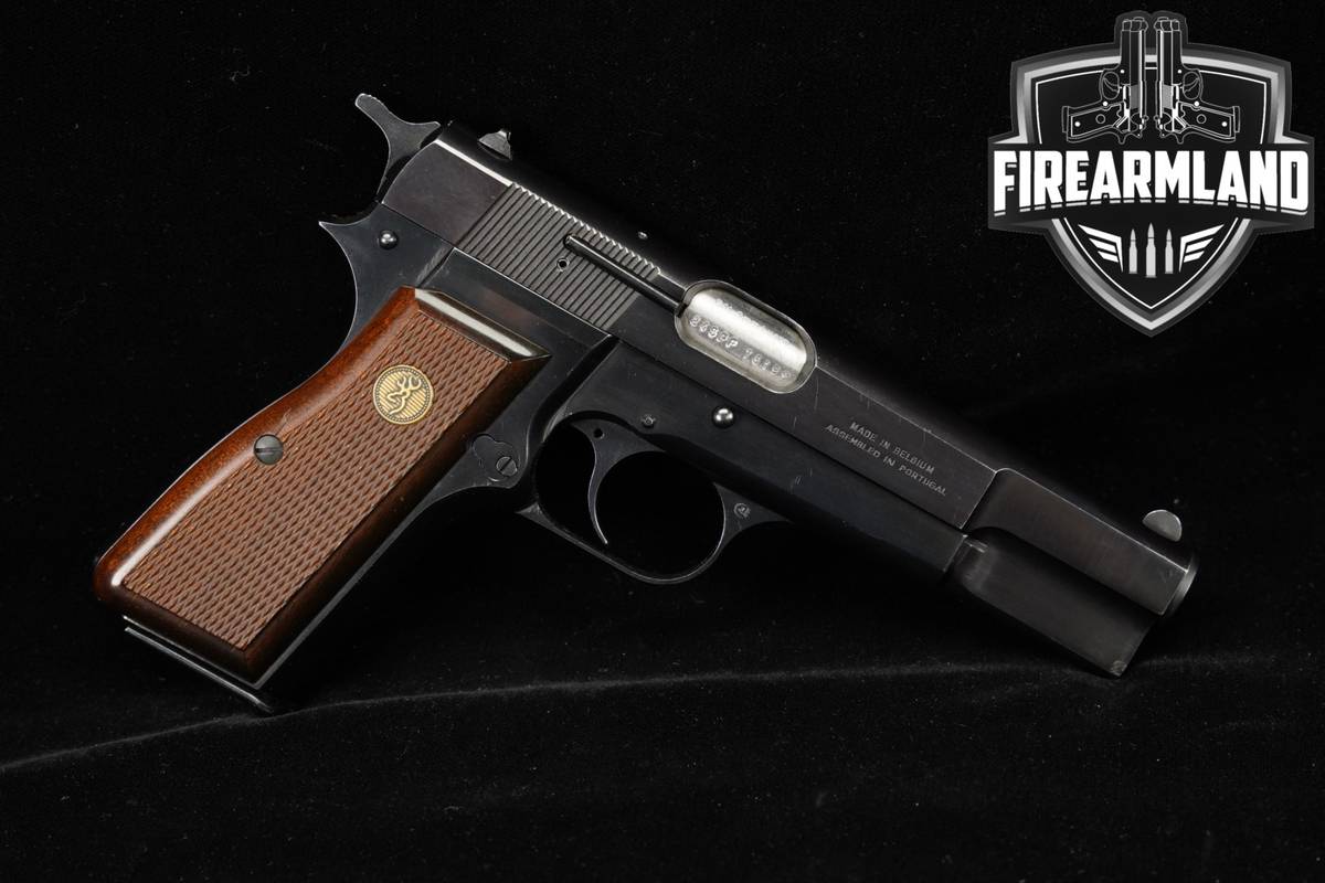 1988 FN Hi-Power Standard 9mm 4.65" Blued